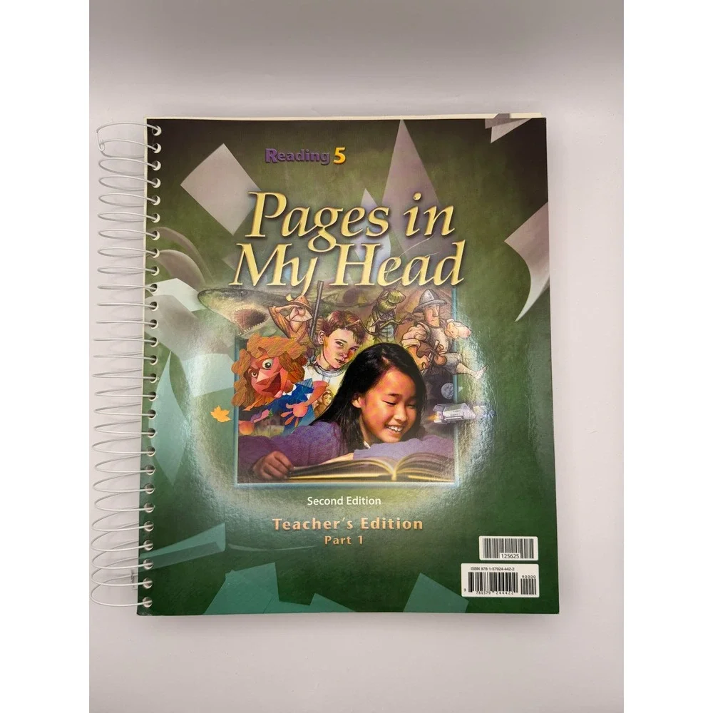 BJU Reading 5 Pages in My Head 2nd Ed Teacher Student Answer Key Set